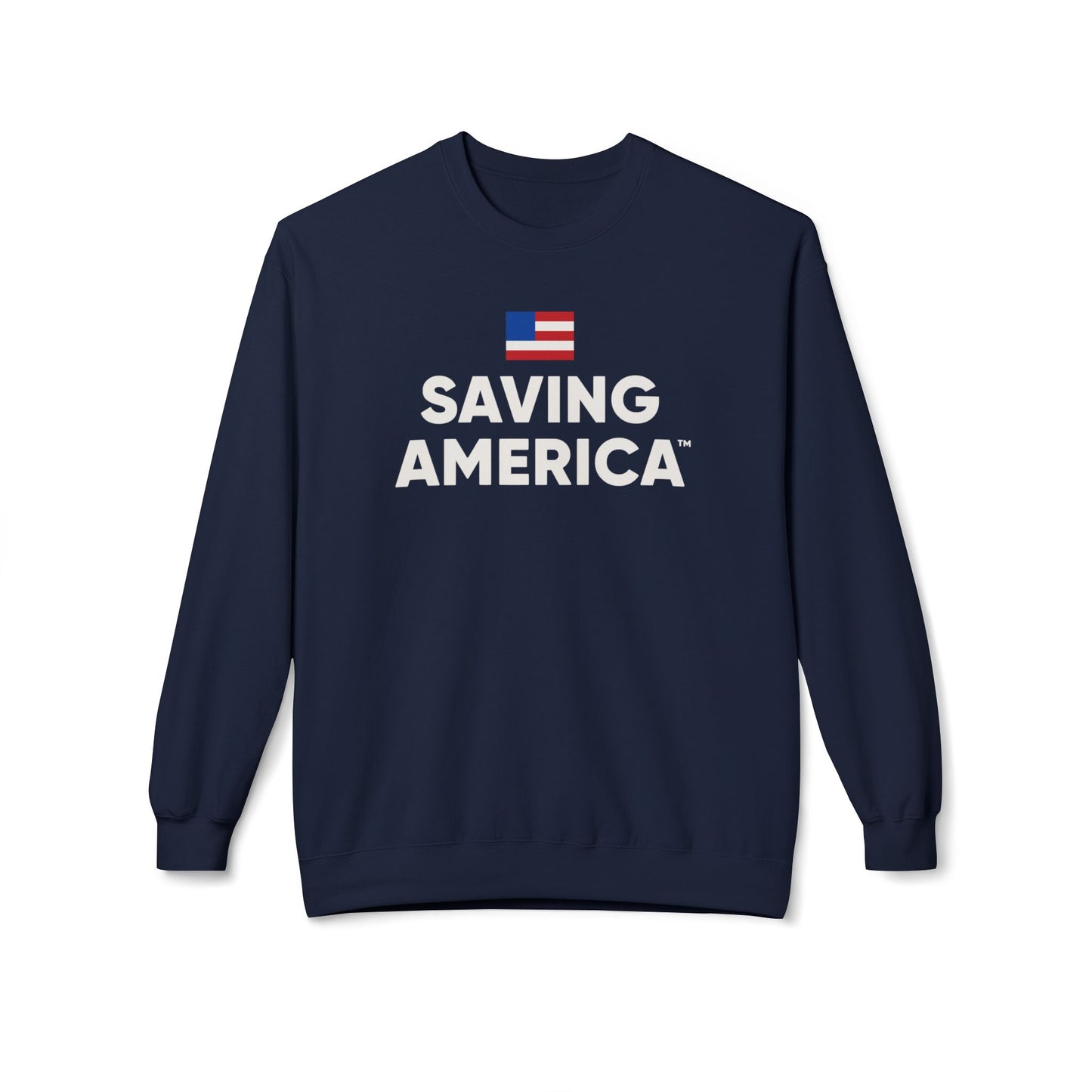Saving America Stacked - Sweatshirt