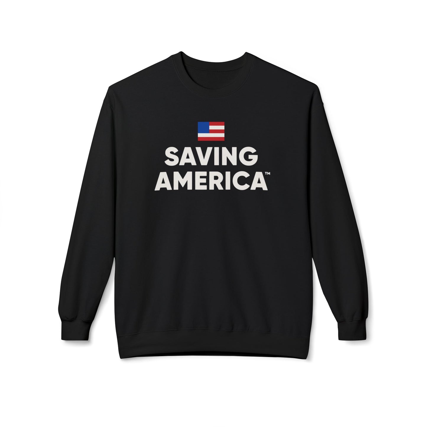 Saving America Stacked - Sweatshirt
