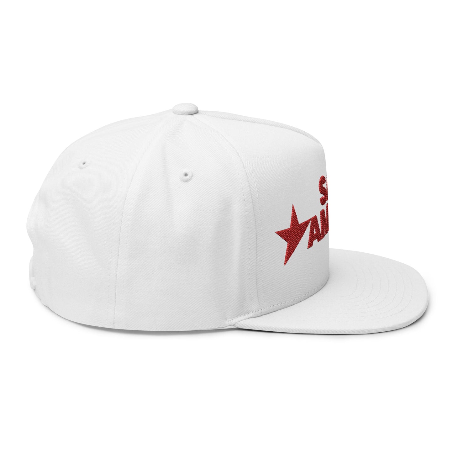 White Saving America - Flat Brim Hat
