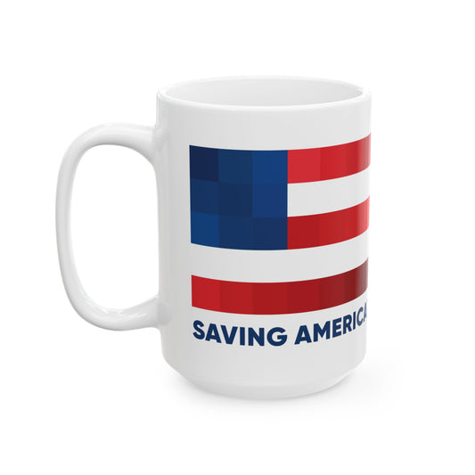 Saving America Flag Mug