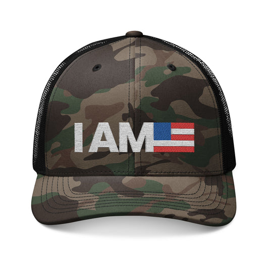 Camo I AM - Trucker Hat